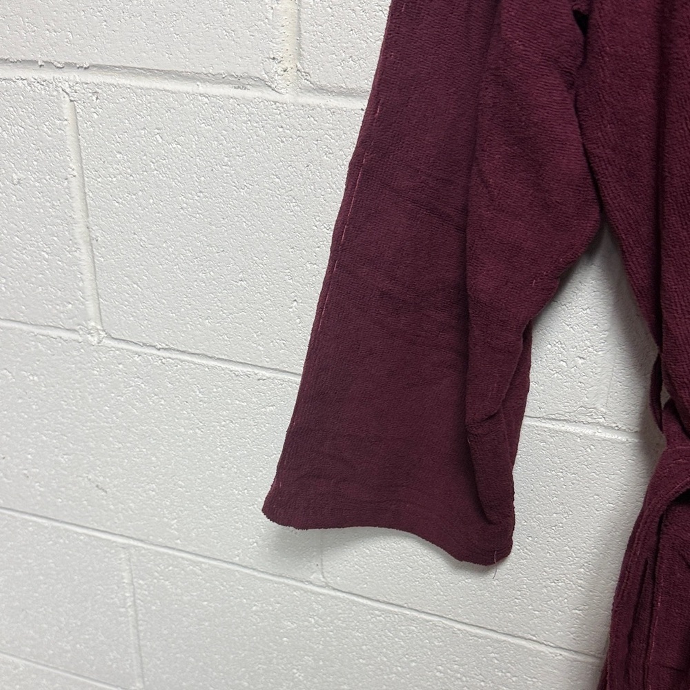 FashGudim Burgundy Robe - Picture 8 of 10